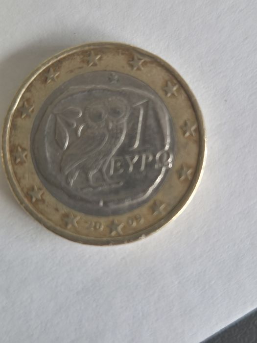 Vendo moeda de 1 euro mocho Grécia
