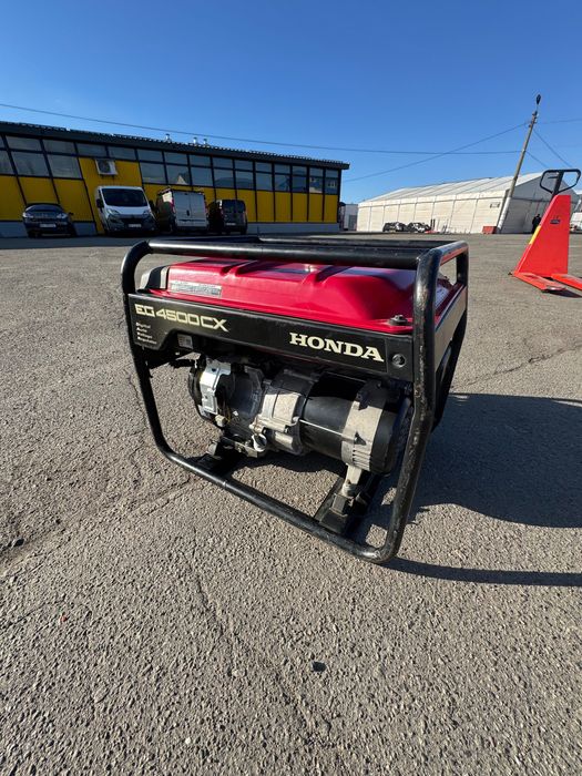 Генератор БУ  бензиновий однофазний HONDA EG 4500 CX  (4.5 кВт)