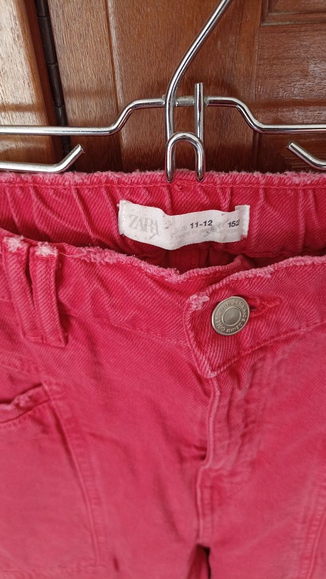 Lote de 2 jeans menina Zara+Mango 11-12A