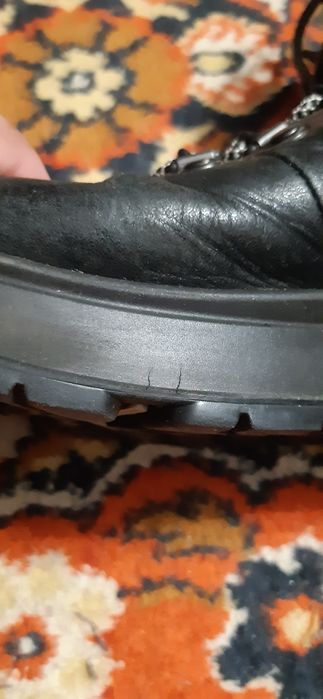 Женские ботинки зимние Ecco 40 рамер б/у