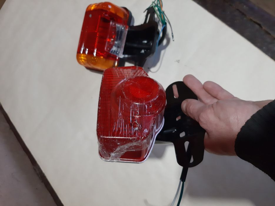 Фара стоп на мопед Альфа Дельта