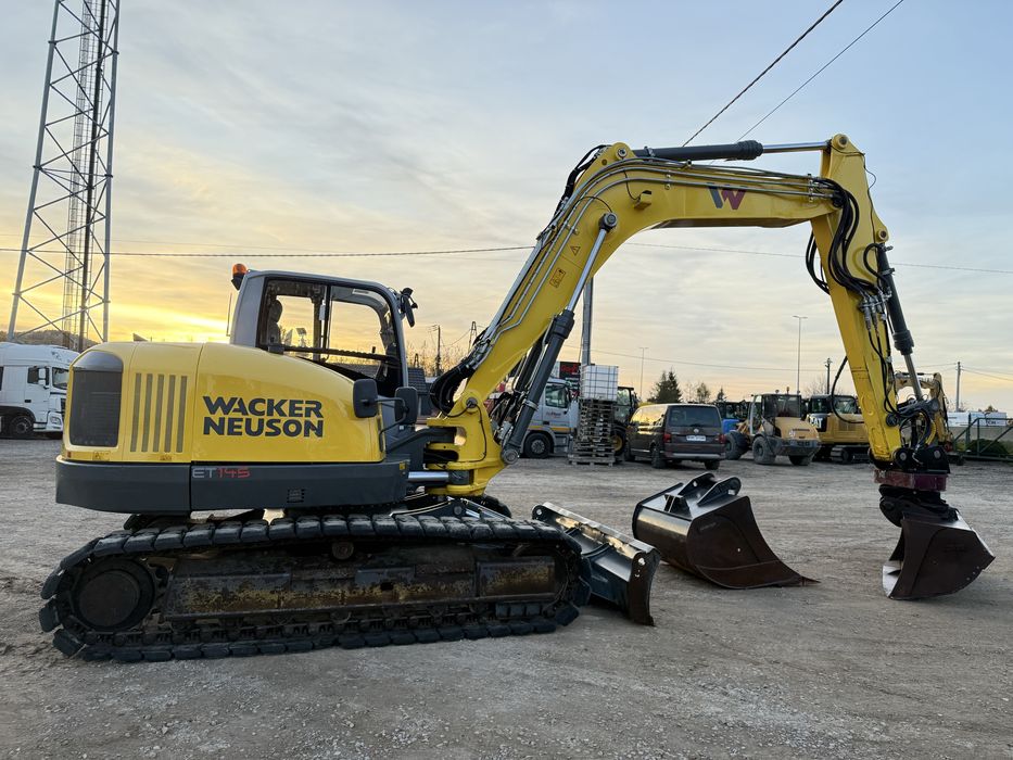 Minikoparka Wacker Neuson ET 145 Rototilt HOLP z Niemiec 15ton