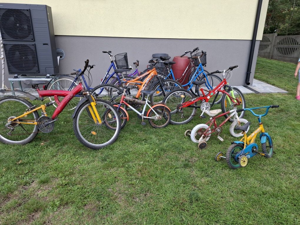 Pakiet rowerów lub pojedynczo cena za wszystkie