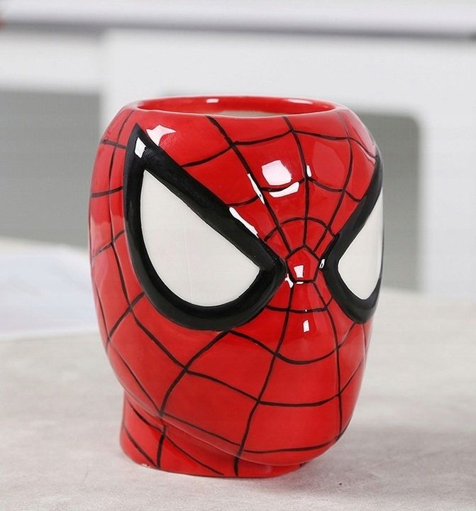 Kubek Ceramiczny SPIDER MAN - Ręcznie malowany 300ml