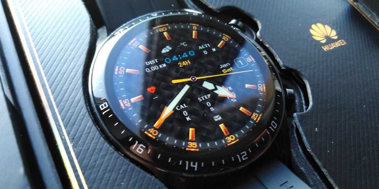 Huawei GT2 SPORT Smartwatch / Czarny / Stan IDEALNY !