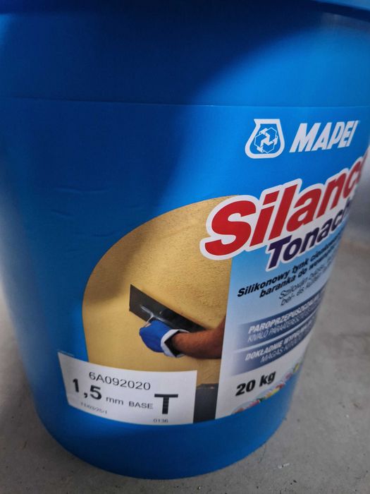 Mapei tynk silikonowy C kolor czarny 9005