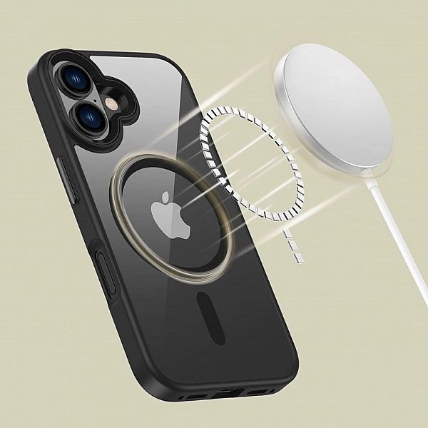 Etui Tech-Protect MagMat MagSafe na iPhone 16 - przezroczyste