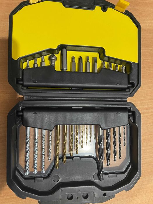STANLEY STA7183 zestaw bity wiertła beton metal drewno 30szt
