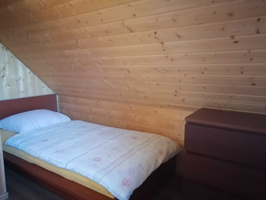 Zielony Domek z kominkiem na Kaszubach Wolny Sylwester wakacje Kaszuby