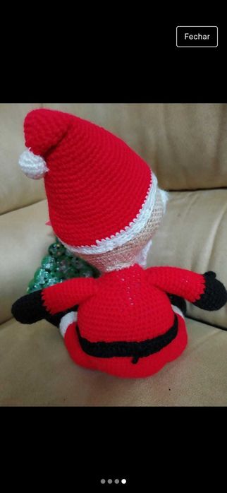 Amigurumi do Pai Natal