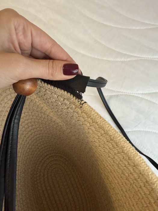 Сумка пляжна бежева