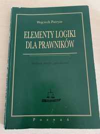 Elementy logiki dla prawników- Wojciech Patryas