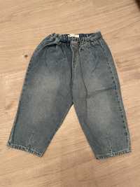 Jeansy 104 rozmiar 3-4 lata ZARA spodnie szerokie