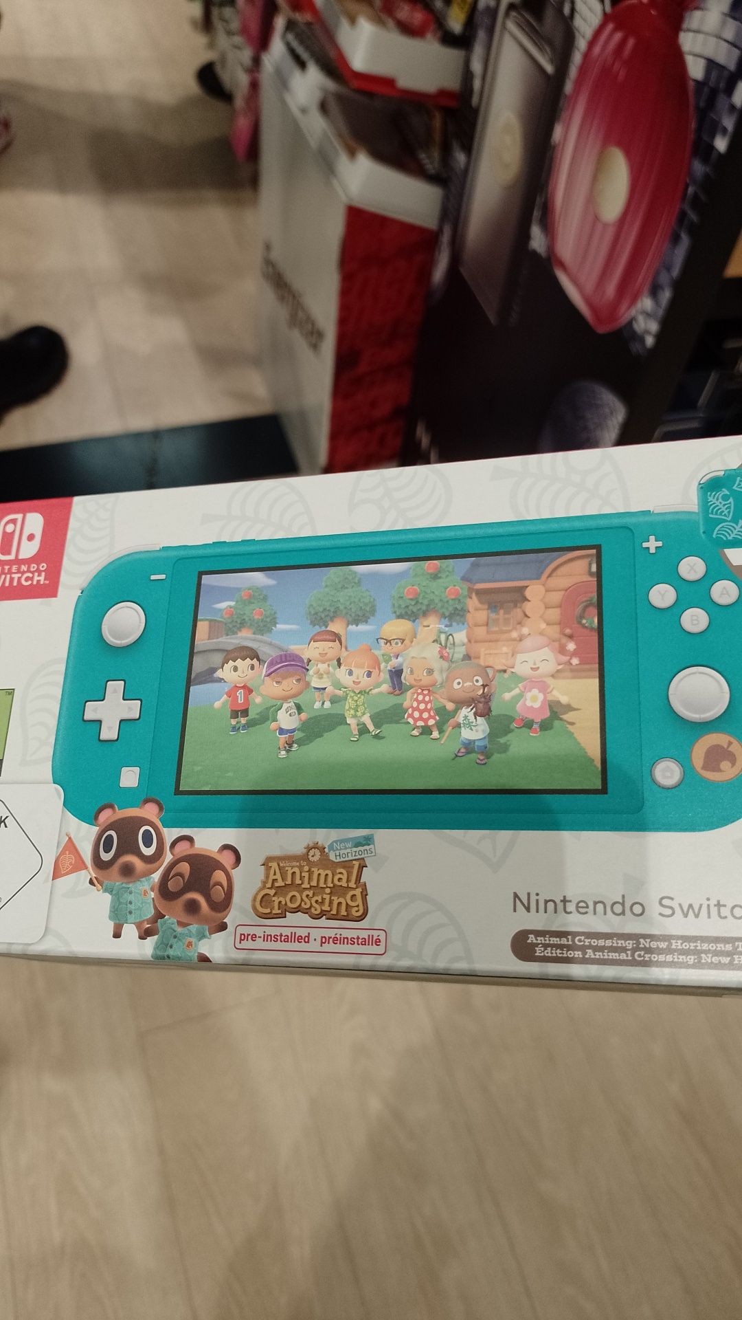 Nintendo Switch Lite Edição Animal Crossing New Horizons