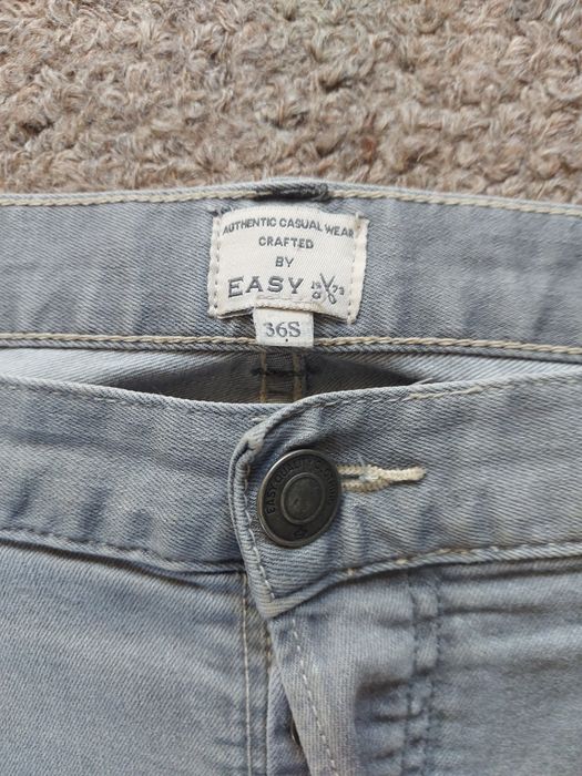 Spodnie dżinsowe szare Męskie 36S