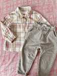 Conjunto zara 2/3 anos como novo