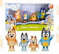 Bluey  Zestaw 4szt Figurek