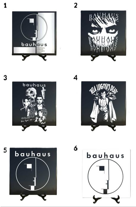 Azulejos Bauhaus Bandas Musica Rock Gotico