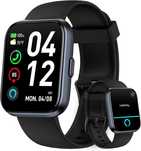 Fitpolo ID208P Smartwatch połączenia SMS tętno budzik stoper IP68 SpO2