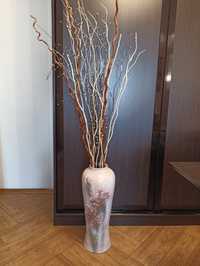 Напольная ваза, декор для дома, композиция, цветы.