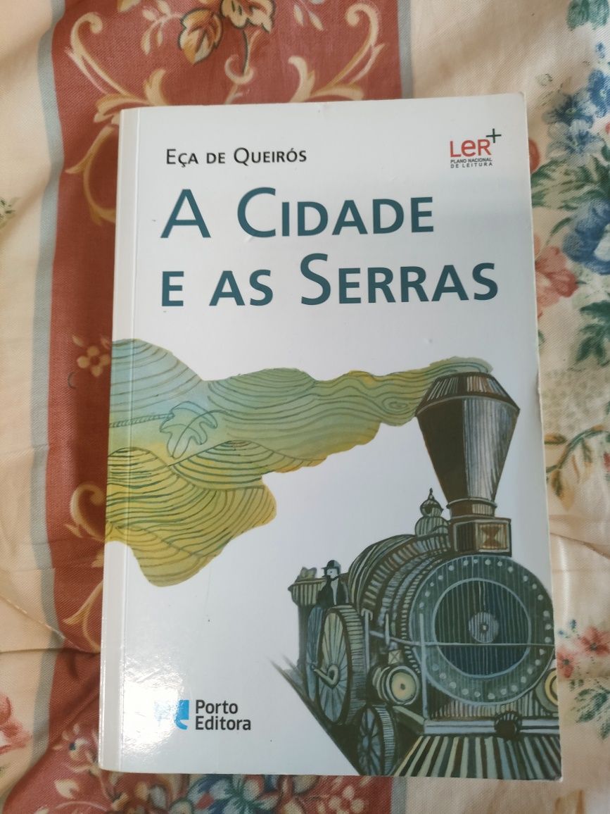 Livro "A Cidade e as Serras", de Eça de Queirós