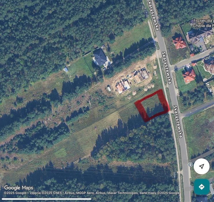 Działka budowlana z mediami przy lesie Sołtyków