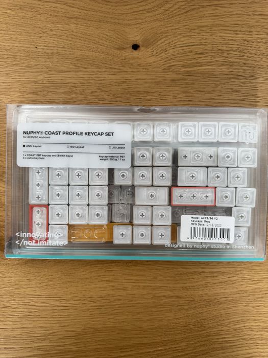 Клавіші Nyphy COAST Dawn світлі