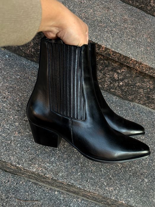 ботинки козаки казаки  Sandro Paris р35,37,40 чорні ,коричневі