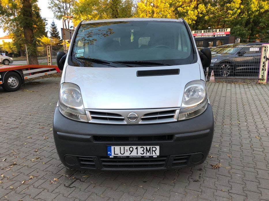 Nissan Primastar 2.5 DCI 140 KM 9 osob Hak 2005 rok stan Bdb