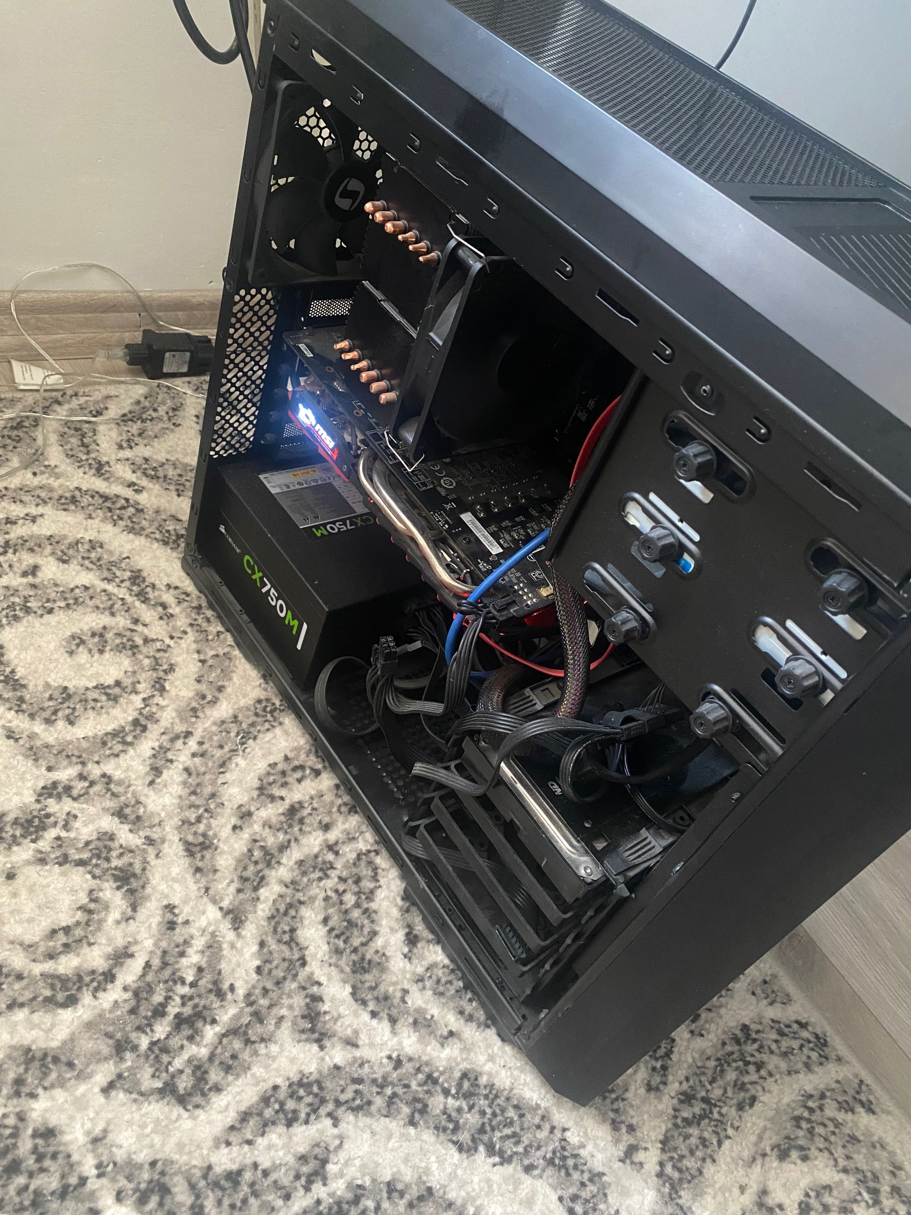 Komputer stacjonarny Intel Core i5 4690k 16 GB ram MSI Radeon Rx 4704G