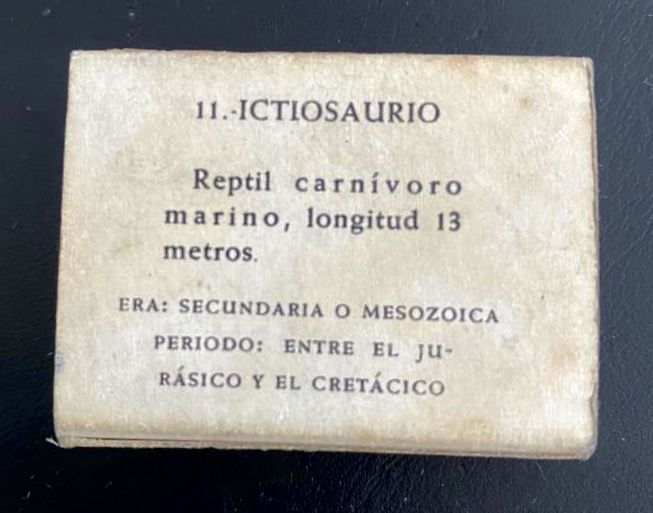 Caixa de Fósforos | Cerra (Ictiosaurio)