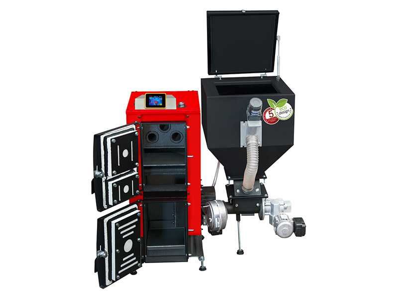 Kocioł Piec C.O. Ekopel 10 kW PELLET EKOGROSZEK podw. standard 5 KLASA