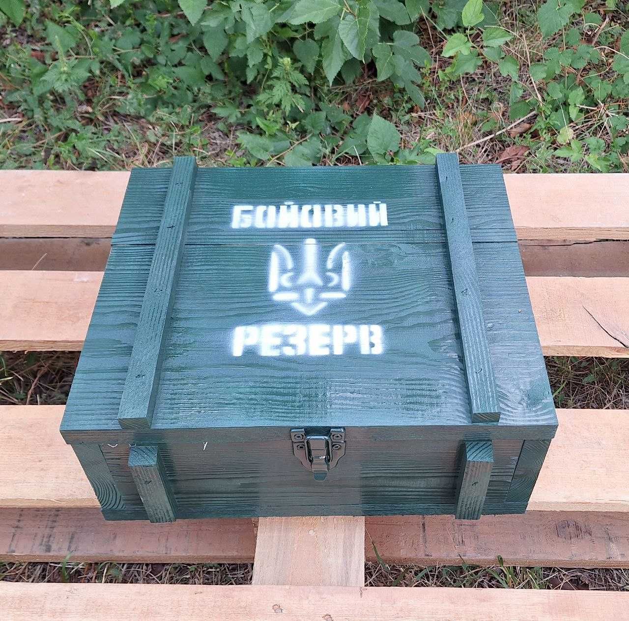 Набір для спиртного Золотий Пістолет + Куля у дерев'яному ящику