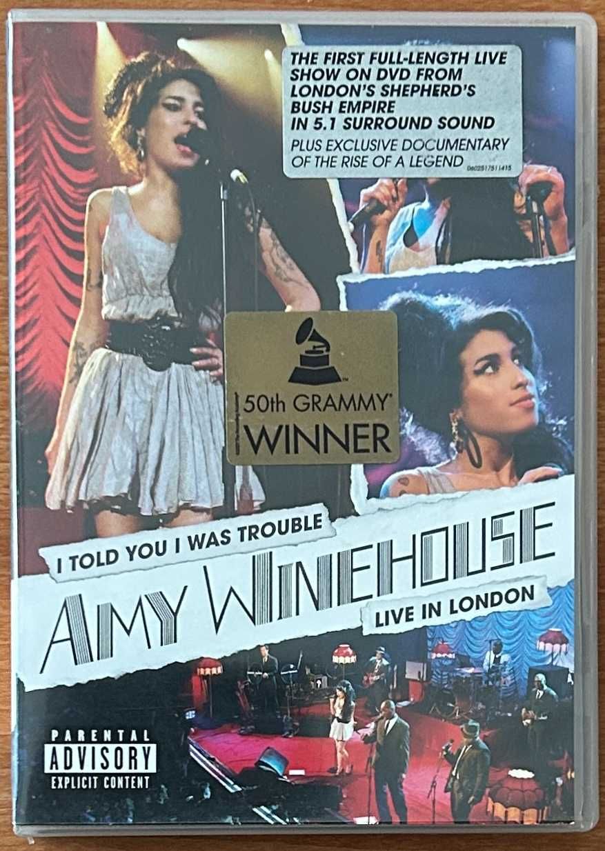 Amy Winehouse - I told you I was trouble - Live in London 2007 - DVD