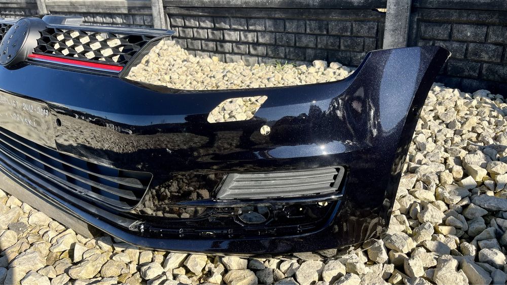Zderzak przedni LC9X spryski + PDC VW Golf 7 12- 5G GTI oryginal