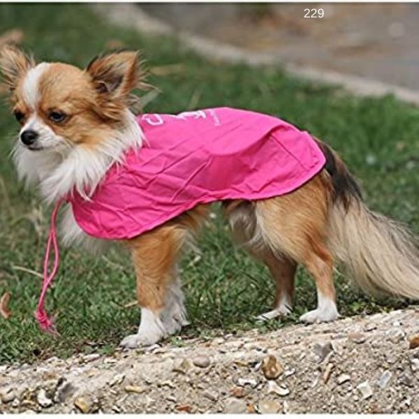 Plaszcz przeciwdeszczowy dla psa, kurtka ortalionowa