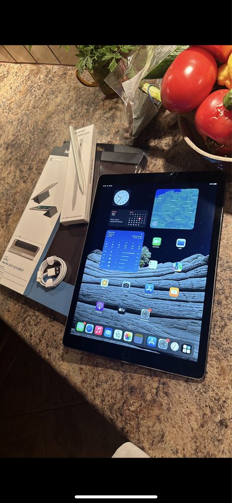 Tablet iPad Apple PRO 12.9” + nowy rysik - PROCREATE - TOUCH ID