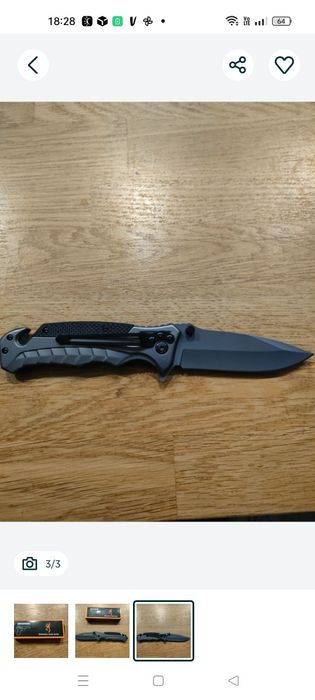 Nóż scyzoryk taktyczny