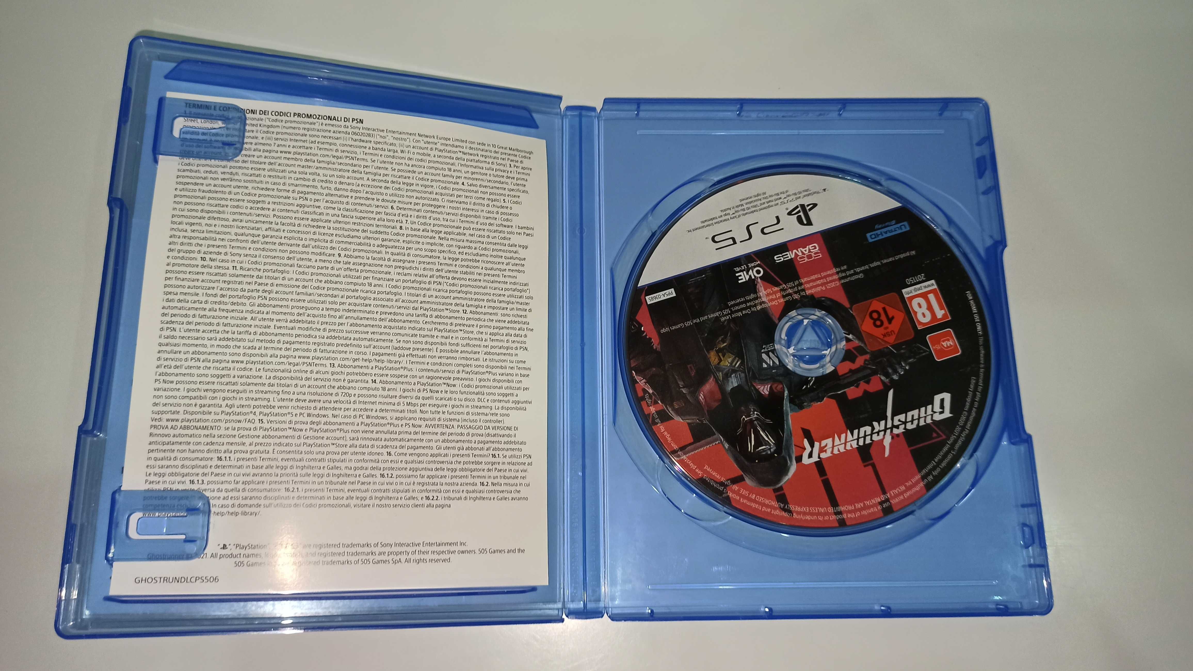 ps5 GHOSTRUNNER ninja w świecie cyberpunk