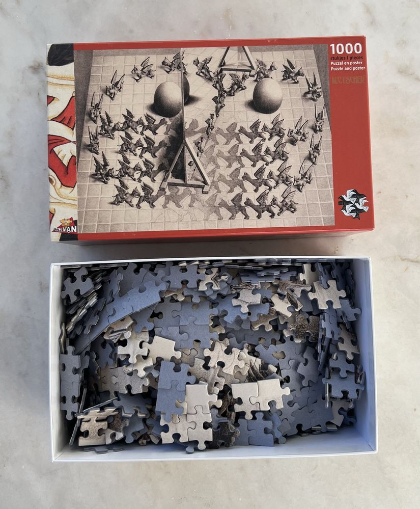 Puzzle “Espelho Mágico” - Maurits C Escher