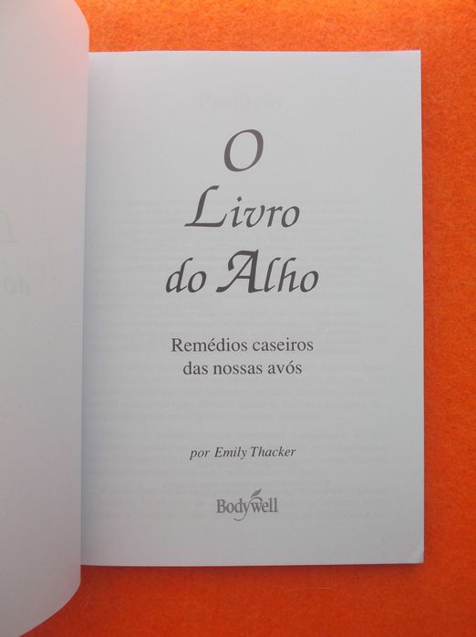 O Livro do Alho - Emily Thacker