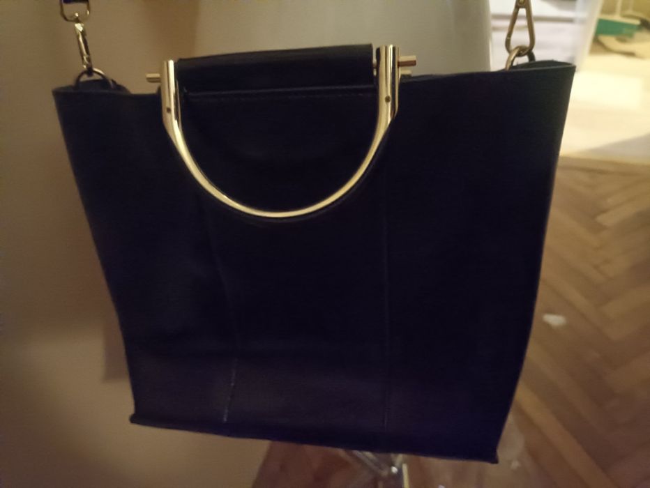 Torebka skórzana prawdziwa miękka skóra .