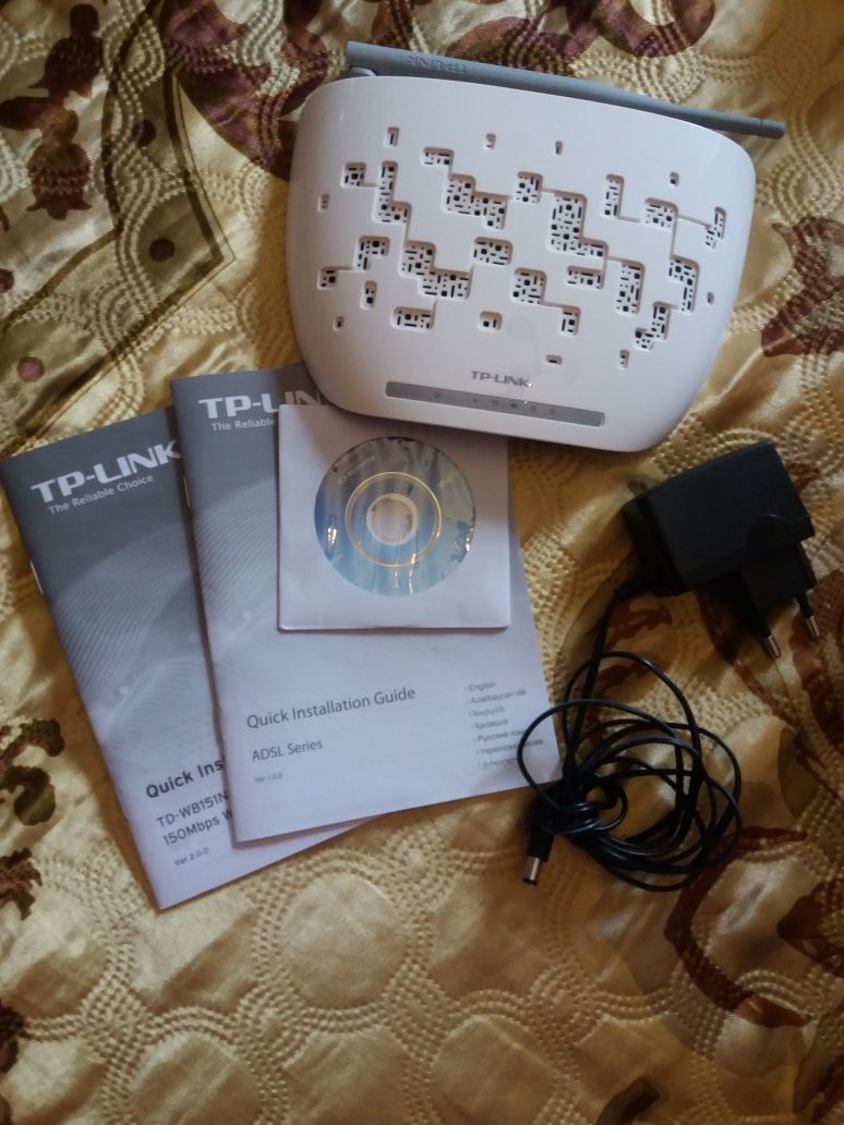 Модем TD-W8151N в коробке