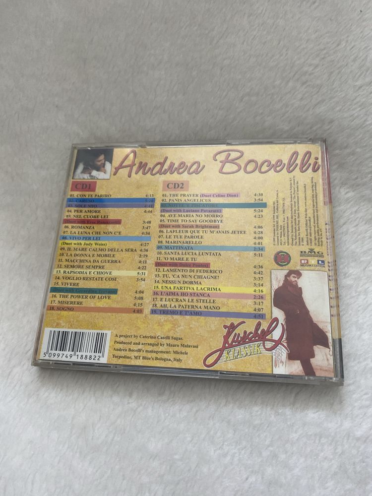 Płyta CD andrea Bocelli album