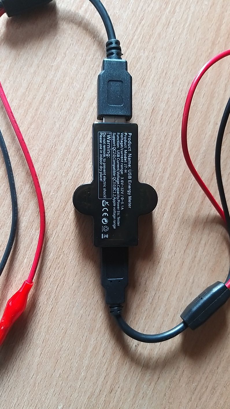 Urzadzenie do mierzenia poboru pradu 3-36volt