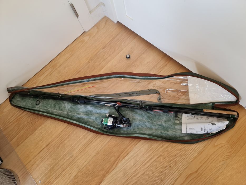 Conjunto de pesca para carpas Carp-Selection 360cm. cana/carreto/mala