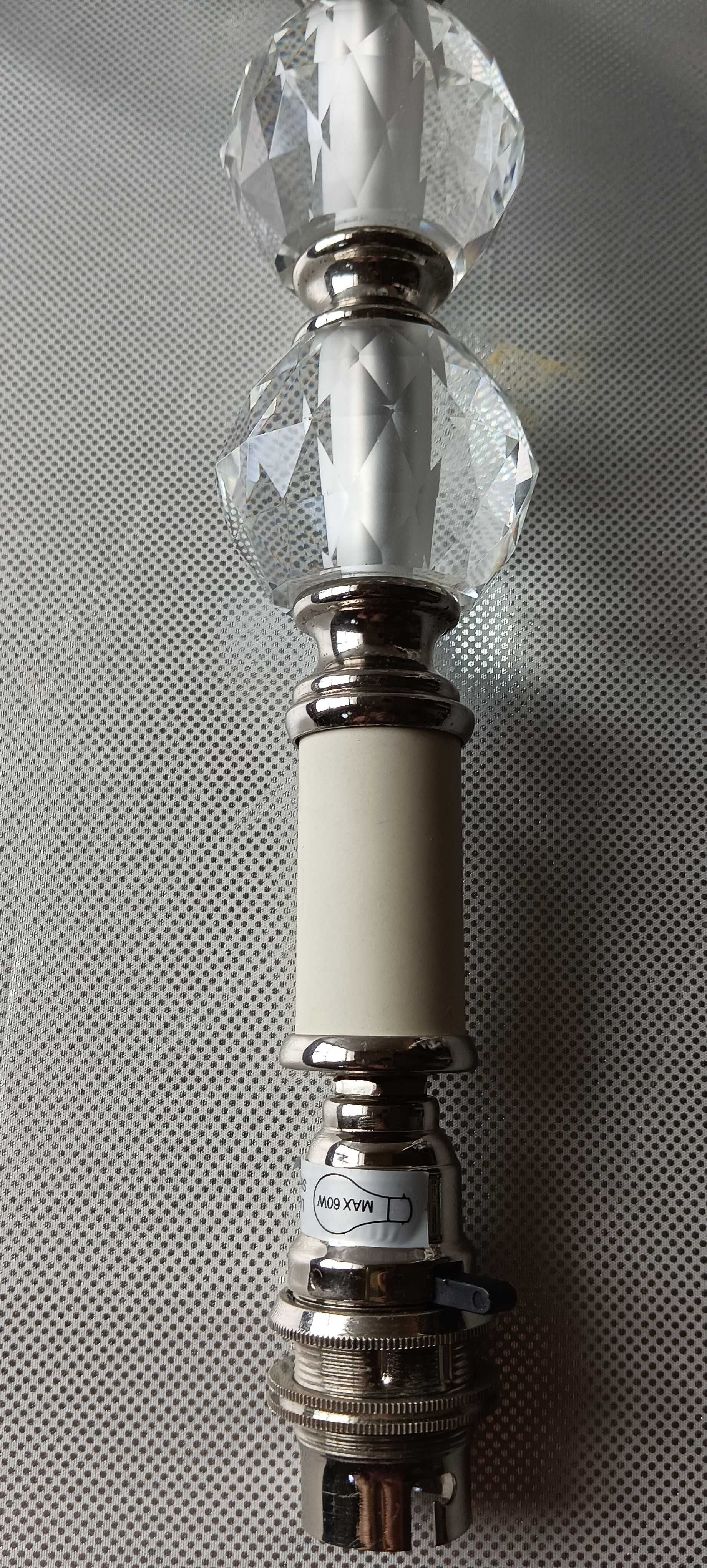 Candeeiros Laura Ashley Glass Prism Crystal Lamps (Par)