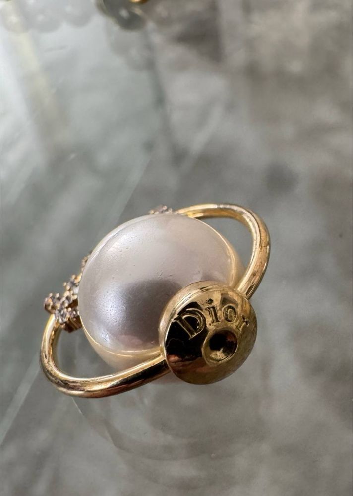 Кольє чокер Dior. Сережки Діор