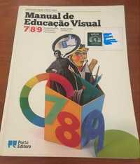 Manual de Educação Visual  7/8/9 como novo