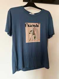 T-shirt azul friends